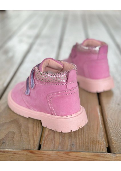 Ultra Esnek Hafif Tabanlı Çocuk Bot Gerçek Deri Cırtlı Bebe Bot fırsatları