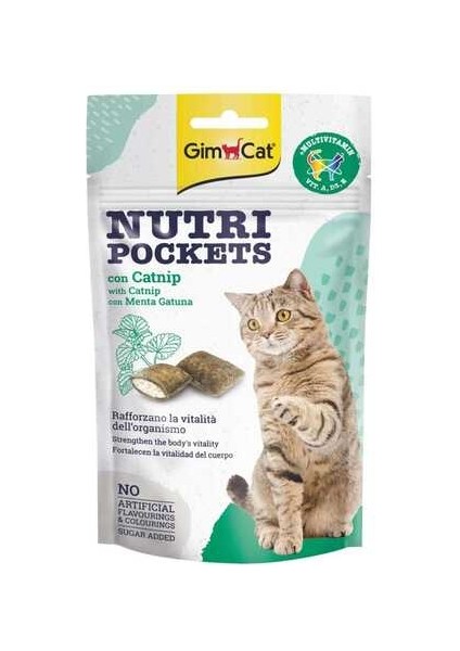 Nutripockets Kedi Otlu Ödül Multivitamin 60GR fiyatları