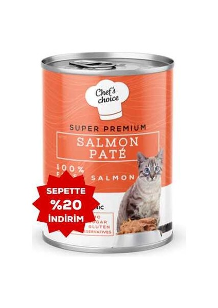 Somonlu Yetişkin Kedi Konservesi 400GR