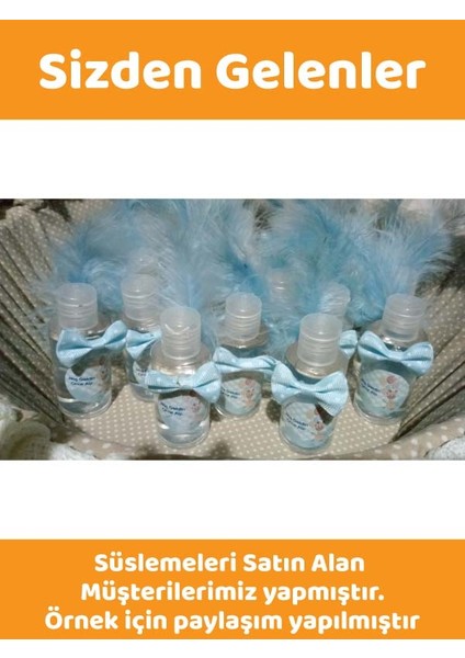 25 Adet 50 ML OM61 Dezenfektan Kolonya Parfüm Doğum Günü Hediyelik Nikah Düğün İçin Boş Plastik Şişe modelleri