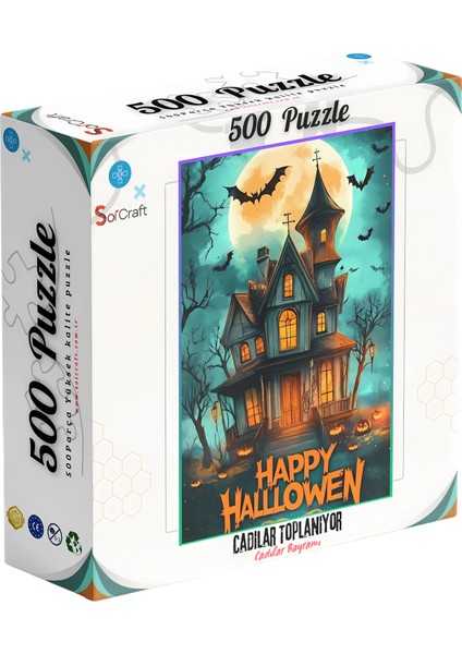 500 Parça Cadılar Toplanıyor Helloween