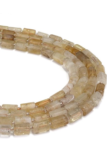 8X11 mm Sitrin Doğal Taş Dizi