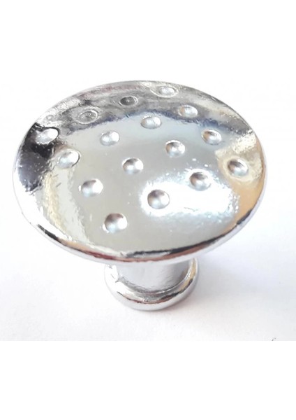 Noktalı Krom Cekmece Düğmesi