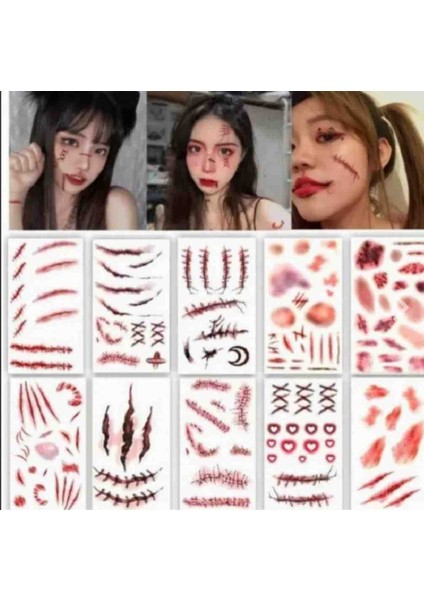 Gecıcı Vucud Dògmelerì 10 Adet