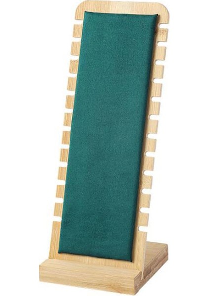 Ahşap Takı Teşhir Standı Çoklu Kolye Vitrin Sergileme Standı