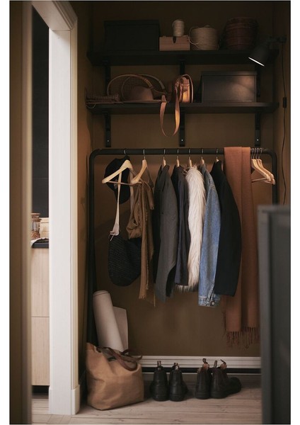 Ayaklı Askılık, Siyah, 117X148 cm fiyatları