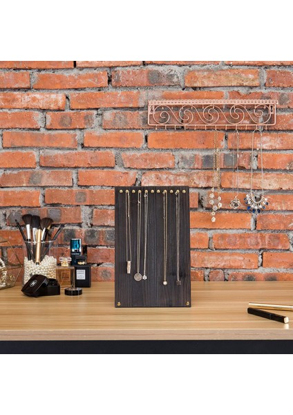 Masif Ahşap Kolye Sergileme Standı, Ahşap Takı Sergileme Standı, Takı Standı fırsatları