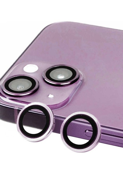 Bfs iPhone 14 Raze Metal Kamera Lens - Mor
