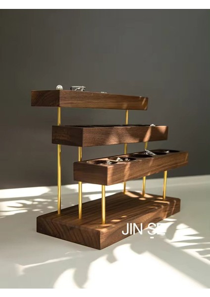 Ahşap Takı Sergileme Standı, Teşhir Podyumu, Kolye Küpe Bileklik Bilezik Sergi Standı fiyatları