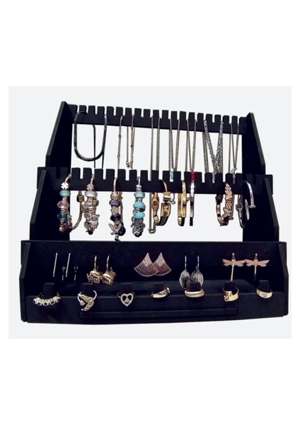 Ahşap Takı Standı Takı Düzenleyici Takı Organizeri