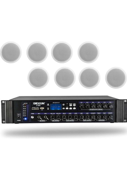 Alçıpan Hoparlör Mağaza Dükkan Kafe Seslendirme ve Okul Anons Sistemi