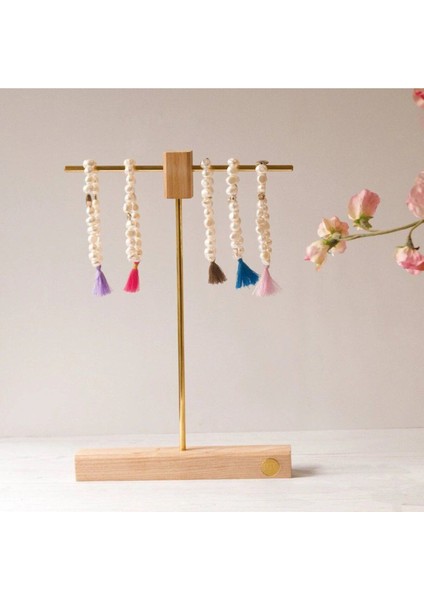 Ahşap Takı Sergileme Standı, Teşhir Podyumu, Kolye Küpe Bileklik Bilezik Sergileme Standı modelleri