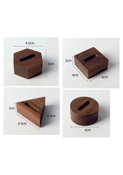 Yüzük Sergileme Standı, Ahşap Takı Sergileme Podyumu, Karışık Set 5 (11 Adet) fiyatları