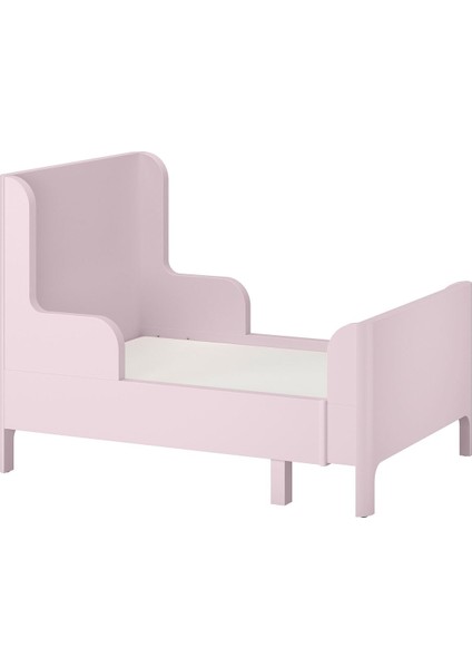 Uzayabilen Çocuk Karyolası, Açık Pembe, 80X200 cm