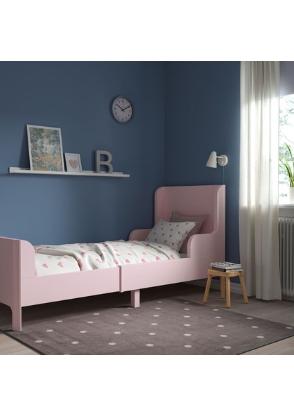 Uzayabilen Çocuk Karyolası, Açık Pembe, 80X200 cm modelleri