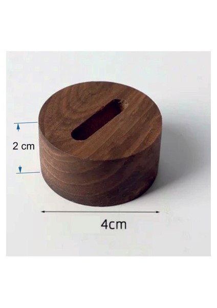 Yüzük Sergileme Standı, Ahşap Takı Sergileme Podyumu, Takı Düzenleyici Stand, Daire Set 3 (6 Adet) fiyatları