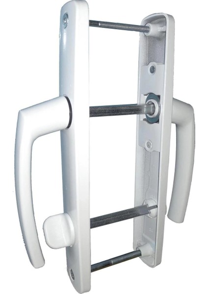 Pvc Wc Banyo Kapı Kolu Elit Beyaz