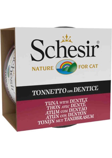 Cat Jelly Ton Balıklı ve Sinarit Balıklı Yetişkin Kedi Konservesi 85GR