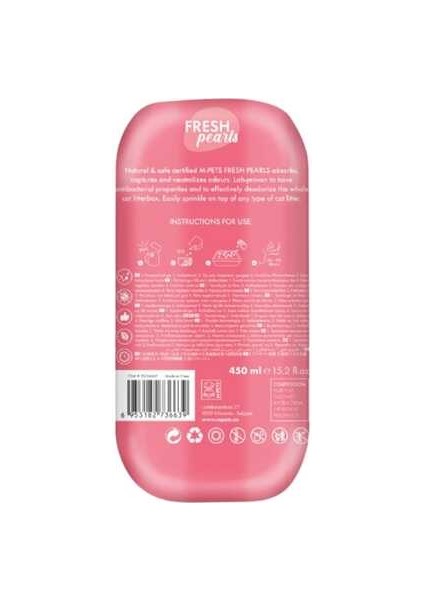 Fresh Pearls Kedi Kumu Deodorant Çiçek Kokulu 450ML fiyatları