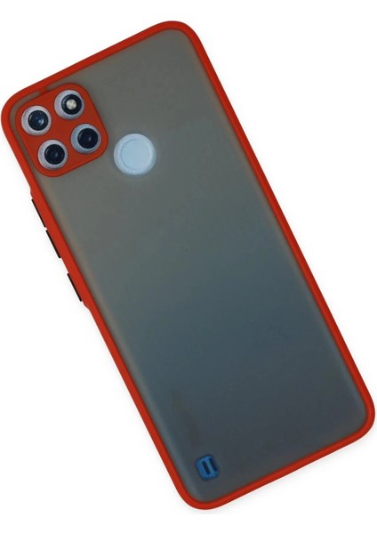 Bfs Realme C21Y Kılıf Montreal Silikon Kapak - Kırmızı fiyatları