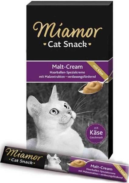 Miamor Cream Malt-Peynir Kedi Ödülü 6X15GR