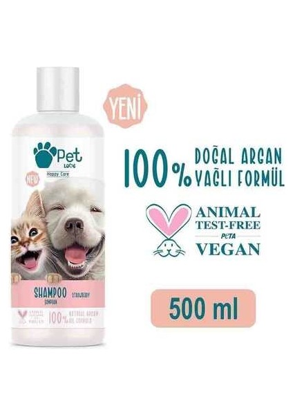 Doğal Argan Yağlı Çilekli Şampuan 500ML fiyatları