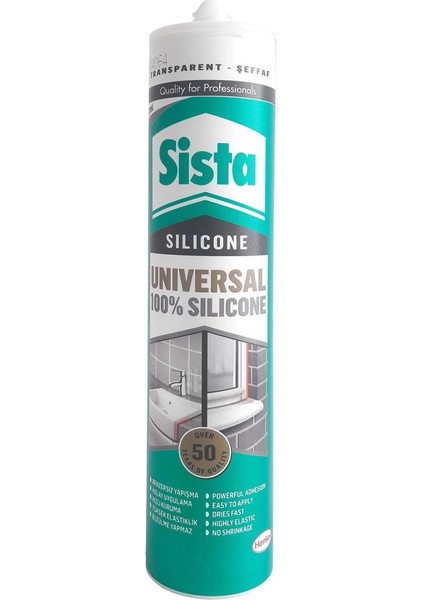 Sista Üniversal Şeffaf Silikon 280 ml