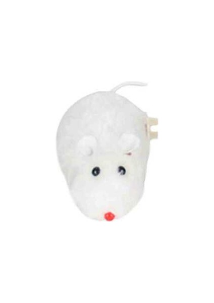 Kurmalı Peluş Fare Kedi Oyuncağı