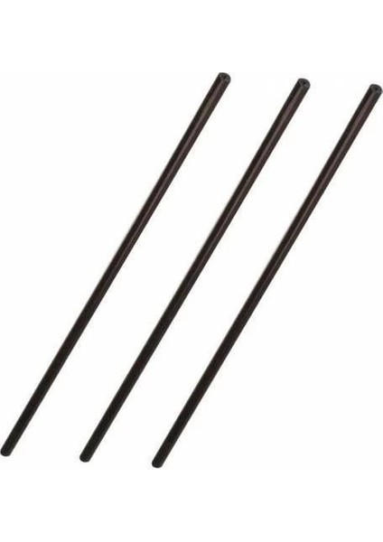 Mum Sıcak Silikon Siyah 6,2 mm 30 cm 3 Adet