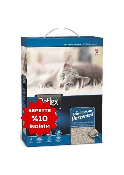 Box Sensitive Natural Kedi Kumu 10LT
