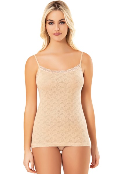 Kadın Modal Kumaş Geniş Askılı Atlet