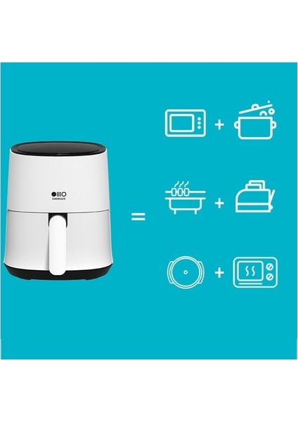3l Akilli Airfryer Fritöz modelleri