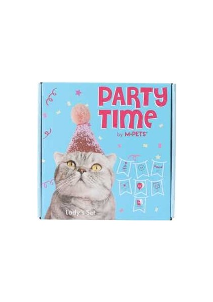 Party Time Dişi Kediler Için Doğum Seti