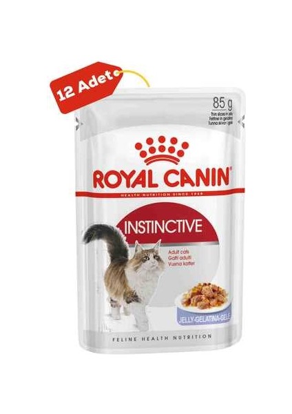 Instinctive Jöleli Kedi Konservesi 12X85GR 12LI fiyatları