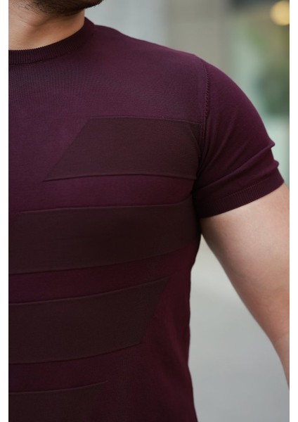 Erkek Bisiklet Yaka Kısa Kollu Tişört modelleri