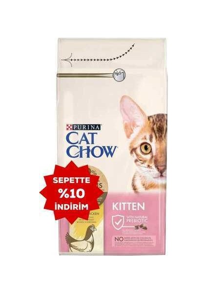 Kitten Tavuklu Yavru Kedi Maması 15KG