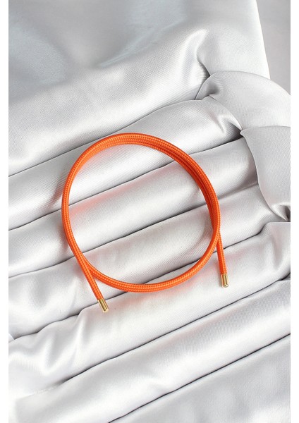 Bfs Mıknatıslı Turuncu Renk Sarmal Kadın Bileklik