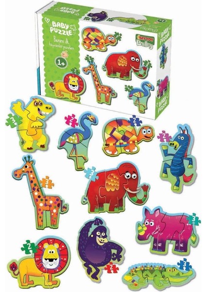 Bfs Nessiworld 1727 Baby Puzzle Benim Ilk Puzzlem Orman Hayvanları fiyatları