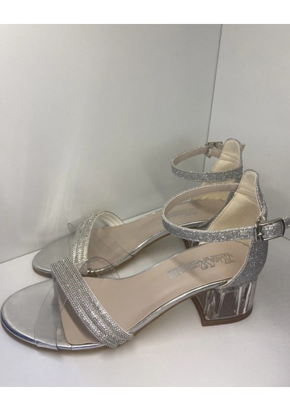 P705 Gümüş Topuklu Ayakkabı fiyatları