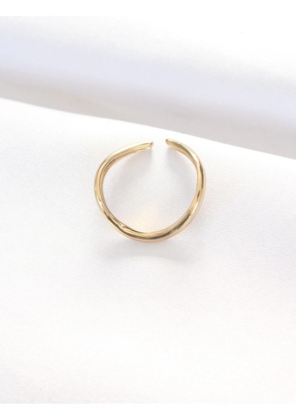 Bfs Yassı Gold Renk Ayarlanabilir Yüzük fiyatları