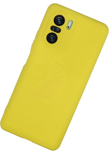 Bfs Xiaomi Poco F3 Kılıf Nano Içi Kadife Silikon - Sarı fiyatları