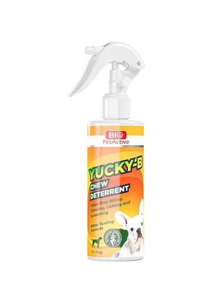 Bio Petactive Yucky-B Chew Deterrent Köpek Uzaklaştırıcı ve Çiğneme Önleyici Sprey 250ML fiyatları