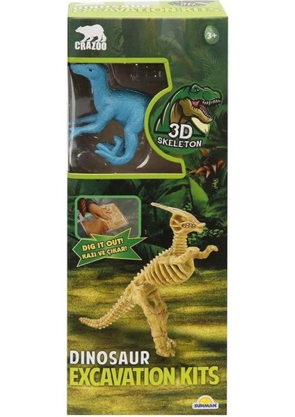 Bfs 3563 Crazoo Dinozor Figürlü 3D Kazı Seti fiyatları