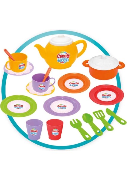 Bfs Nessiworld 03021 Candy Ken Ev Çay Set -Dede indirimleri