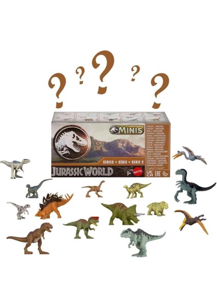 Bfs Nessiworld GWP38 Jurassic World Sürpriz Paketli Mini Dinozor Figürleri fırsatları