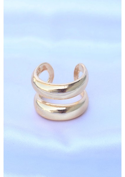 Bfs Pirinç Gold Renk Ayarlanabilir Şerit Yüzük fiyatları