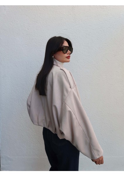 Apoletli Süet Bomber Ceket indirimleri