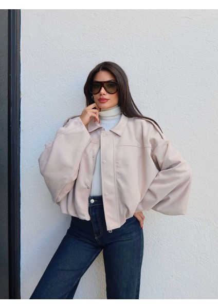 Apoletli Süet Bomber Ceket fiyatları