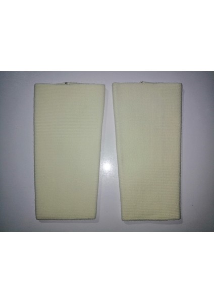 Kısa Yün Bacak ve Kol Dizlik Krem Rengi 2 Adet (1çift) modelleri