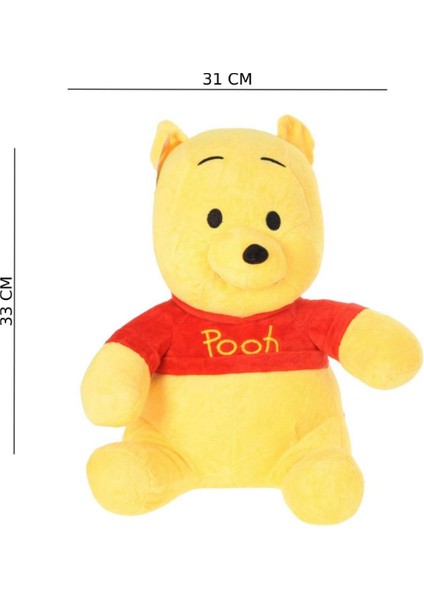 Winnie The Pooh Ayı Figür Peluş Oyuncak Oyun & Uyku Arkadaşı 30 Cm.
